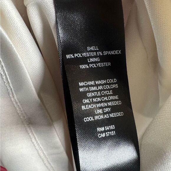 Jessica Howard beautiful white and pink floral flutter sleeve dress size 12 - Picture 6 of 7